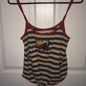 MTV crop/tank top